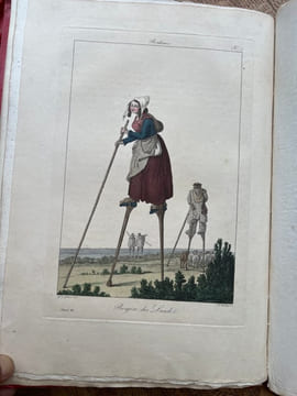 [Recueil de divers costumes des habitants de Bordeaux et des environs].. GALARD (Gustave de) & GERAUD (Edmond).