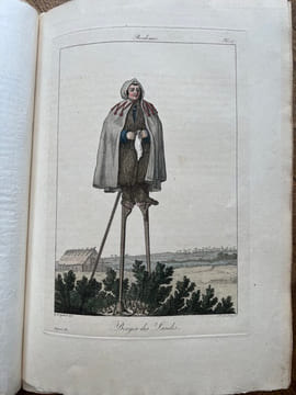 [Recueil de divers costumes des habitants de Bordeaux et des environs].. GALARD (Gustave de) & GERAUD (Edmond).