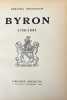Byron. 1788-1824.. RODOCANACHI (Emmanuel).