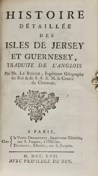 [Guerre de Sept ans. Jersey et Guernesey]. Paralléle de la conduite du Roi avec celle du roi d'Angleterre, électeur d'Hanovre, relativement aux ...