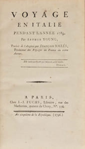 Voyage en Italie pendant l'année 1789.