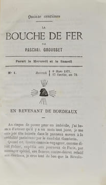 La Bouche de fer.. GROUSSET (Paschal).