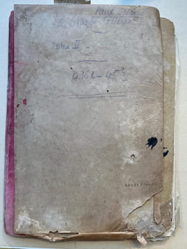 [Archives]. La Grande Guerre. 1914-1919. Notes journalières. . DISLÈRE (Paul).