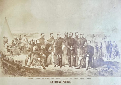 La Cause perdue, Histoire de la guerre des confédérés, d'après des rapports et des documents authentiques. Ouvrage approuvé par les principaux chefs ...