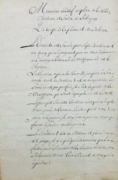 [Siège de Fribourg-en-Brisgau, 11 octobre 1744].. undefined