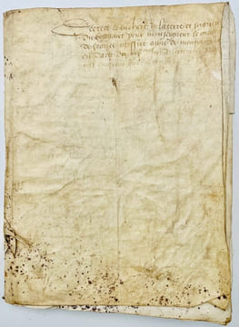 [Anne de MONTMORENCY (1493-1567) maréchal et connétable]. Décret et enchères de la terre et seigneurie du Bosegouet [Bosgouet] assise en ce bailliage ...