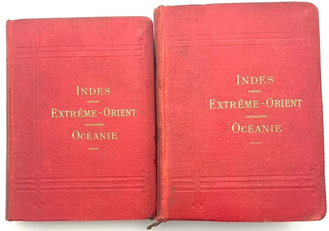Indes, Extrême-Orient, Océanie. 1ere partie : de Marseille à Colombo. 2e partie. De Ceylan en Océanie.. Cottreau (Marcel), Le Chartier (Henri).