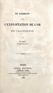 [Mines d'or]. Viala (L.-Fernand). Les filons d'or de la Guyane française. Formation géologique, travaux de recherche, conséquences de l'exploitation filonnière. 