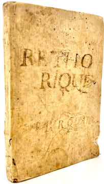[Ariège. Saint-Girons. Manuscrit]. La Rhétorique françoise dictée par le R.p. Cazanave à l'usage de Pacifique Rouaix l'an de grâce 1765.. undefined