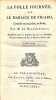 La Folle Journée, ou le Mariage de Figaro, comédie en 5 actes, en prose, par M. de Beaumarchais, représentée pour la première fois par les Comédiens ...