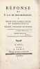 [Affaire Kornmann]. Réponse de P.A.C. de Beaumarchais à tous les libellistes et pamphlétistes, passés, présents et futurs.. BEAUMARCHAIS ...