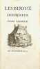 Les Bijoux indiscrets.. [DIDEROT (Denis)].