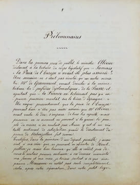[Guerre de 1870. Manuscrit]. Souvenirs de la Campagne de 1870 du 23 juillet au 14 septembre.. undefined