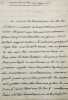 Correspondance adressée à Jean Antoine Debry.. CONDORCET (Sophie de Grouchy, marquise de).