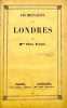 Promenades dans Londres par Mme Flora Tristan.. TRISTAN (Flora).