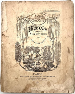 Moeurs et Superstitions des Néo-Calédoniens.. Lambert (Pierre).