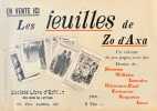 La Feuille. Par Zo d'Axa.. ZO D'AXA.