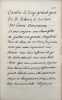 Maison royale de Saint-Louis. Manuscrit]. Extrait des Avis que Me de M[aintenon] a donn&eacute;s par &eacute;crit aux R[eligieu]ses de St Lo&uuml;is o&ugrave; sont expliqu&eacute;es ...