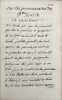 Maison royale de Saint-Louis. Manuscrit]. Extrait des Avis que Me de M[aintenon] a donn&eacute;s par &eacute;crit aux R[eligieu]ses de St Lo&uuml;is o&ugrave; sont expliqu&eacute;es ...
