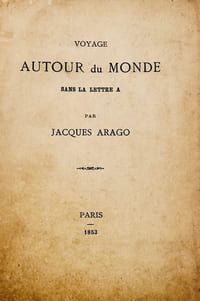 Voyage autour du monde sans la lettre A.