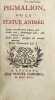 Pigmalion ou la statue animée. L'Optique des murs opposée à l'optique des couleurs .. [BOUREAU-DESLANDES (André-François)].