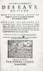 Accroissement des eaulx de Silo&eacute;, pour esteindre le feu de purgatoire et noyer les satisfactions humaines et les indulgences papales.. DU MOULIN ...