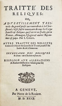 Traitté des reliques, ou Advertissement tres utile du grand profit qui reviendroit à la chrestienté, s'il se faisoit inventaire de tous les corps ...