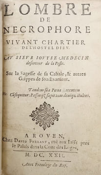 Nouveau Chasse peste. Paris, Philippes Gaultier, 1630. In-12 de (16)-178-(14) pp., table et privilège. Relié à la suite :[LAMPÉRIÈRE (Jean de)]. ...