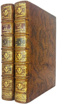 [Bourgogne. Manuscrit]. La Vie d'Olivier Cromwel par Gregoire Leti. Tome Premier. [Tome second.] A Basoches ce dix neuf mars [vingt quatre may] 1749.. ...
