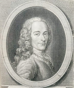 La Mérope française, avec quelques petites pièces de littérature. . [VOLTAIRE (François-Marie Arouet de)].
