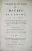 Th&eacute;orie et pratique des droits de l'homme, par Th. Paine, Secr&eacute;taire du Congr&egrave;s au d&eacute;partement des affaires &eacute;trang&egrave;res pendant la guerre d'Am&eacute;rique, ...