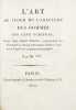 L'art de juger du caract&egrave;re des hommes sur leur &eacute;criture. . HocquarT (&Eacute;douard).