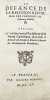 La Defance de la religion r&eacute;form&eacute;e par passages de l'Escriture Saincte oppos&eacute;e A un livre intitul&eacute; La defance de la Verit&eacute; Catholique, faict soubs le ...