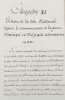 [Manuscrit]. Histoire de la dette nationale d'Angleterre depuis la R&eacute;volution en 1688 jusqu’au commencement de l’ann&eacute;e 1800. Avec un expos&eacute; ...