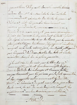 [Guerre de Sept ans. Régiment de Picardie. Manuscrit]. Journal des Marches, Camps, Cantonnements et Opérations du Régiment de Picardie depuis son ...