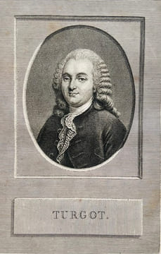Oeuvres de Mr. Turgot, ministre d'État, Précédées et accompagnées de Mémoires et de Notes sur sa Vie, son Administration et ses Ouvrages.. TURGOT ...