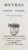 [Villeneuve-sur-Lot]. Oeuvres d'Arnaud Daubasse, peignier en corne.. 
