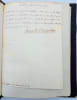 [Languedoc. N&icirc;mes. Math&eacute;i de la Calmette de Valfons]. Correspondance des Grands Personnages de la Cour adress&eacute;e &agrave; Charles Mathieu de La Calmette, ...