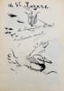 &Agrave; Saint Lazare complainte. [Dessins originaux].. BIGOT (Georges Ferdinand).