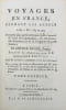 Voyages en France, pendant les ann&eacute;es 1787-88-89 et 90. Entrepris plus particuli&egrave;rement pour s'assurer de l'&eacute;tat de l'Agriculture, des Richesses, des ...