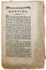 [Avignon 1790]. M&eacute;moire.. 