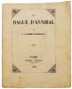 La Bague d’Annibal.. BARBEY D'AUREVILLY (Jules).