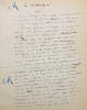 [Ligue de la Patrie fran&ccedil;aise. Manuscrit]. Le &laquo; Nationalisme &raquo;.. Lema&icirc;tre (Jules).