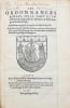 [Acte royal (Recueil). 1416/1547]. Les Ordonnances royaux sur le faict et jurisdiction de la pr&eacute;vost&eacute; des marchans et eschevinage de la ville de ...