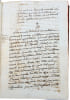 [Pau. Parlement de Navarre. Manuscrit]. Recueil de certificats accord&eacute;s par MM. les avocats du parlement de Navarre sur la jurisprudence du d. ...