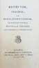 Henri VIII Trag&eacute;die. Par Marie Joseph Ch&eacute;nier, de l'Institut National. Nouvelle &eacute;dition, seule conforme &agrave; la repr&eacute;sentation.. CHENIER (Marie-Joseph ...