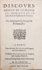 [Lorraine. Si&egrave;ge de Jametz]. Discours abrege de la Prinse et reddition de la Ville & du Chasteau de Jametz. Par Monseigneur le Marquis du ...
