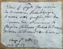 [Beaujolais - Archives seigneuriales]. Chartier et registre de comptes du ch&acirc;teau de Pramenoux (Saint-Nizier-d'Azergues, Rh&ocirc;ne).. 