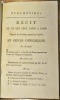 Recueil de pièces sur la Révolution et l'Empire publiées en 1814.. 