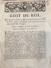 Edit du roi, qui autorise les prévôt des marchands et échevins de la ville de Paris, à faire un emprunt de six cents mille livres de rentes ...